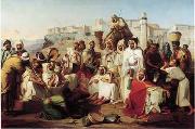 unknow artist Arab or Arabic people and life. Orientalism oil paintings 555 oil painting on canvas